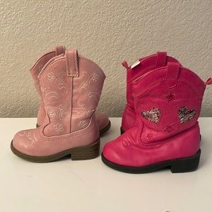 Pink Cowboy boots